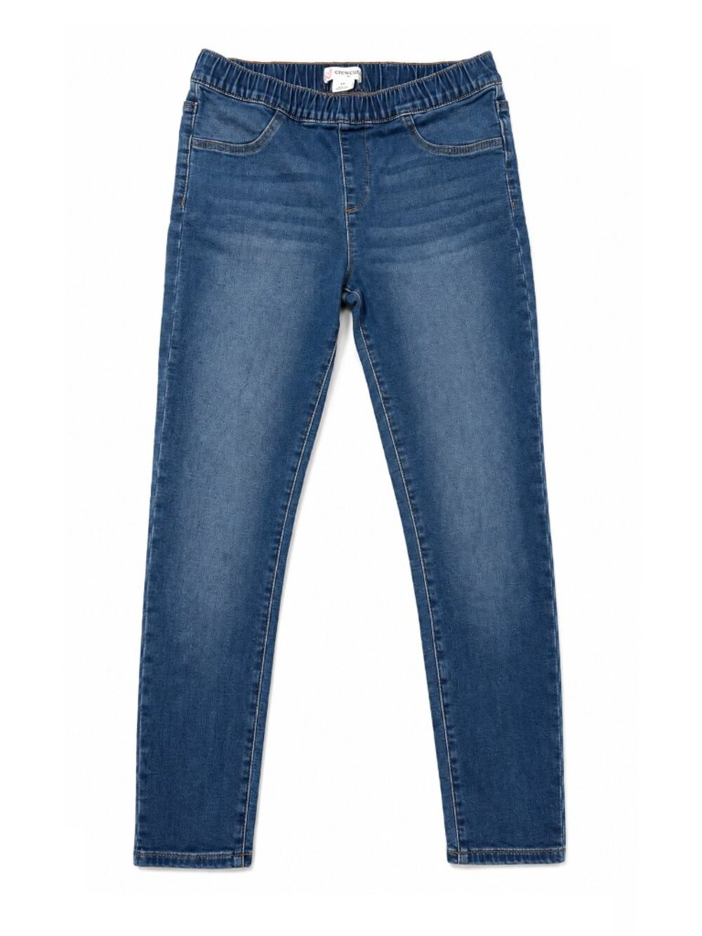 J CREW Crewcuts Pull-on, Ankle-Length Jean Leggings -Washed Denim-NWT Girls